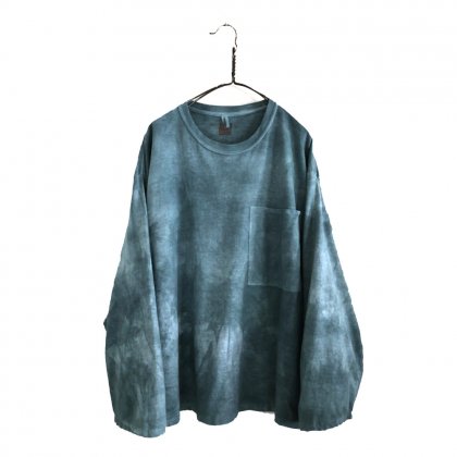  Ρ󥰥꡼ ݥå T ġpimpstickHanddyed Remake L/S Pocket T-Shirt