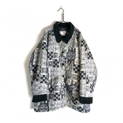  Ρơ 륯 ƥ 㥱åȡ1980sVintage Silk Quilting Jacket