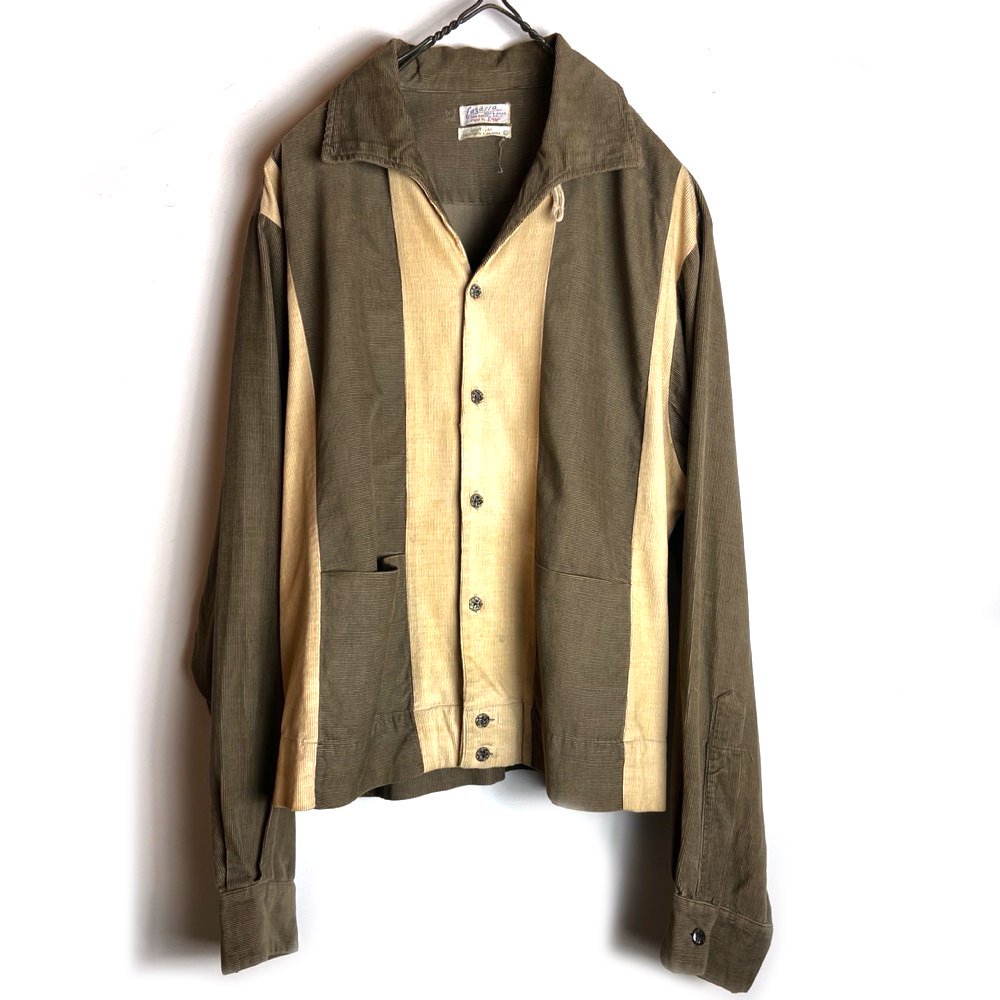 ヴィンテージ コーデュロイ シャツ ジャケット【1960's】Vintage Corduroy Shirt Jacket