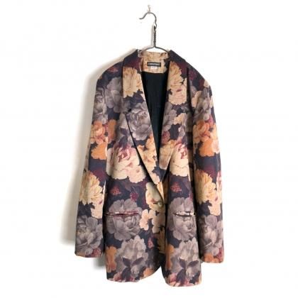 Ρơ եѥ 졼󥸥㥱åȡ1990'sۡCOUNTERPARTSVintage Flower Jacket