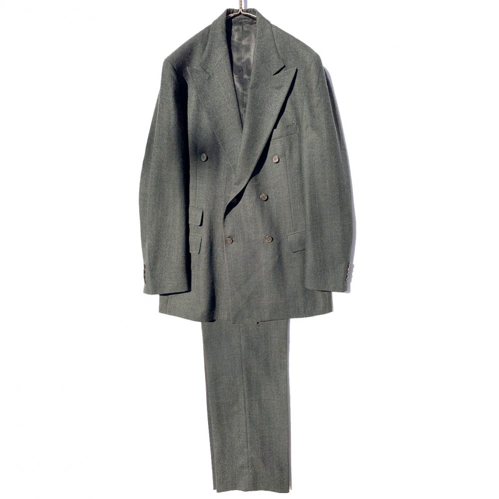 ラルフローレン【Ralph Lauren】ヴィンテージ ダブルブレスト スーツ セットアップ【1980's】Vintage Double  Breasted Suits