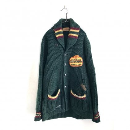  Ρơ 硼륫顼 쥿ɥǥ1940'sVintage Lettered Cardigan