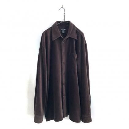  Ρơ ӥå륨å ǥġROVLLۡ1990'sVintage Big Size Corduroy Shirt