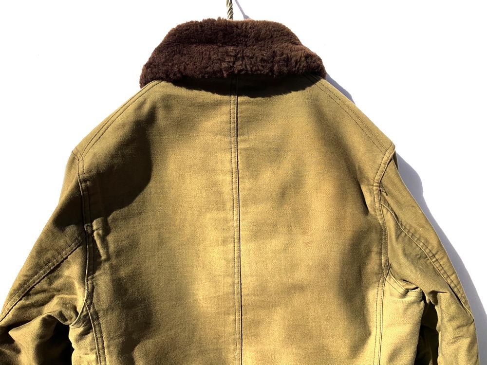 極美品 50s ヴィンテージ M1938 ムートン襟 マッキーノコート M相当 30s 40s Windward ビンテージ ショールカラー マッキーノ コート