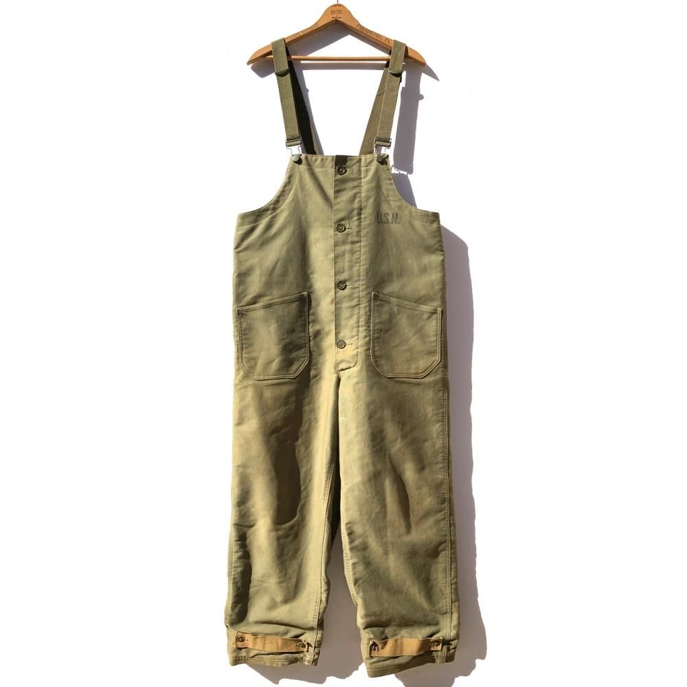 40s ヴィンテージUS NAVY デッキパンツXL