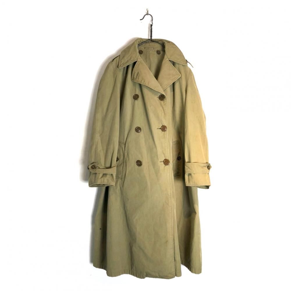 ヴィンテージ ミリタリー トレンチコート【1950's】【U.S.Army】Vintage Detachable Hood Trench Coat