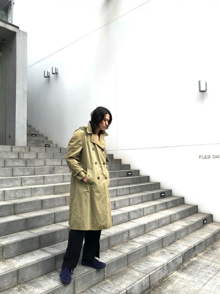 ヴィンテージ ミリタリー トレンチコート【1950's】【U.S.Army】Vintage Detachable Hood Trench Coat