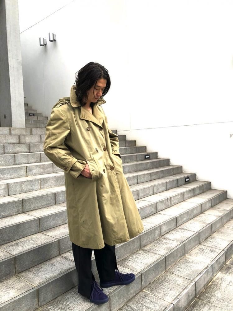 50’s ビンテージ/US Army cotton Trench Coat