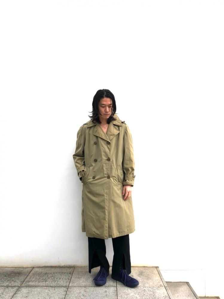 ヴィンテージ ミリタリー トレンチコート【1950's】【U.S.Army】Vintage Detachable Hood Trench Coat