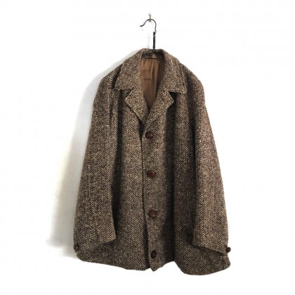  Ρơ ĥ 硼ȥȡ1960'sVintage Nep Tweed Short Coat