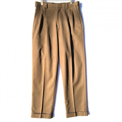  Ρơ  2å å ѥġ1990'sۡhaggarVintage 2-Tuck Slacks Pants