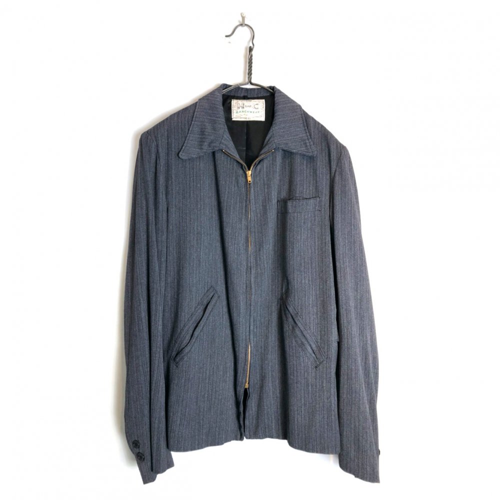 ヴィンテージ ギャバジン ウエスタンジャケット【H BAR C】【1950's】Vintage Gabardine Western Jacket