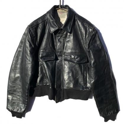  Ρơ A-2  ե饤ȥ㥱å 쥶㥱åȡRALPH EDWARDS SPORTSWEARۡ1960sVintage A-2 Leather Jacket