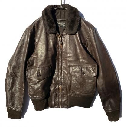  Ρơ G-1 ե饤ȥ㥱å 쥶㥱å U.S.NAVYۡ1970'sۡSTAR SPORTSWEARVintage G-1 Leather Jacket