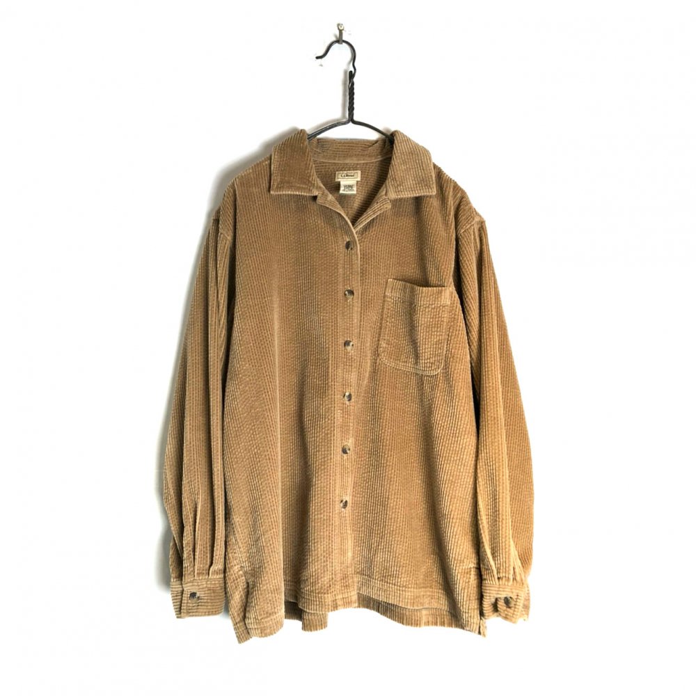 ヴィンテージ コーデュロイ シャツ【L.L.Bean】【1990's】Vintage Corduroy Shirt