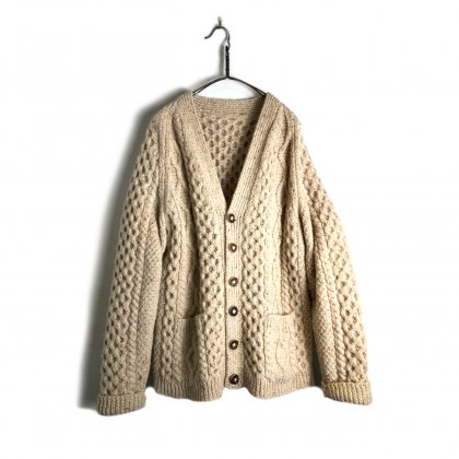  Ρơ եå㡼ޥ ǥ1980'sVintage Fisherman Cardigan