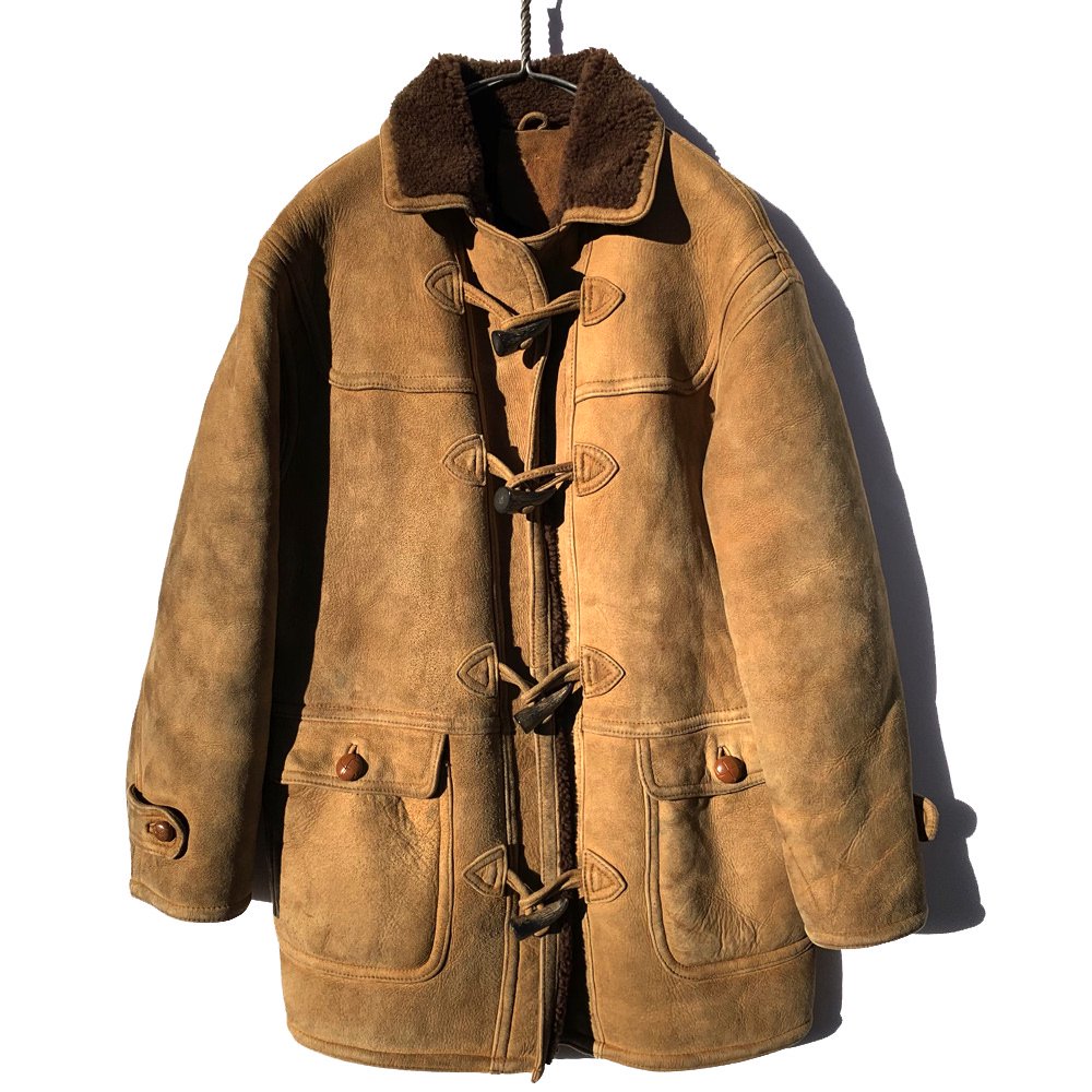ヴィンテージ シープスキン ムートンコート【1980's】Vintage Sheepskin Coat
