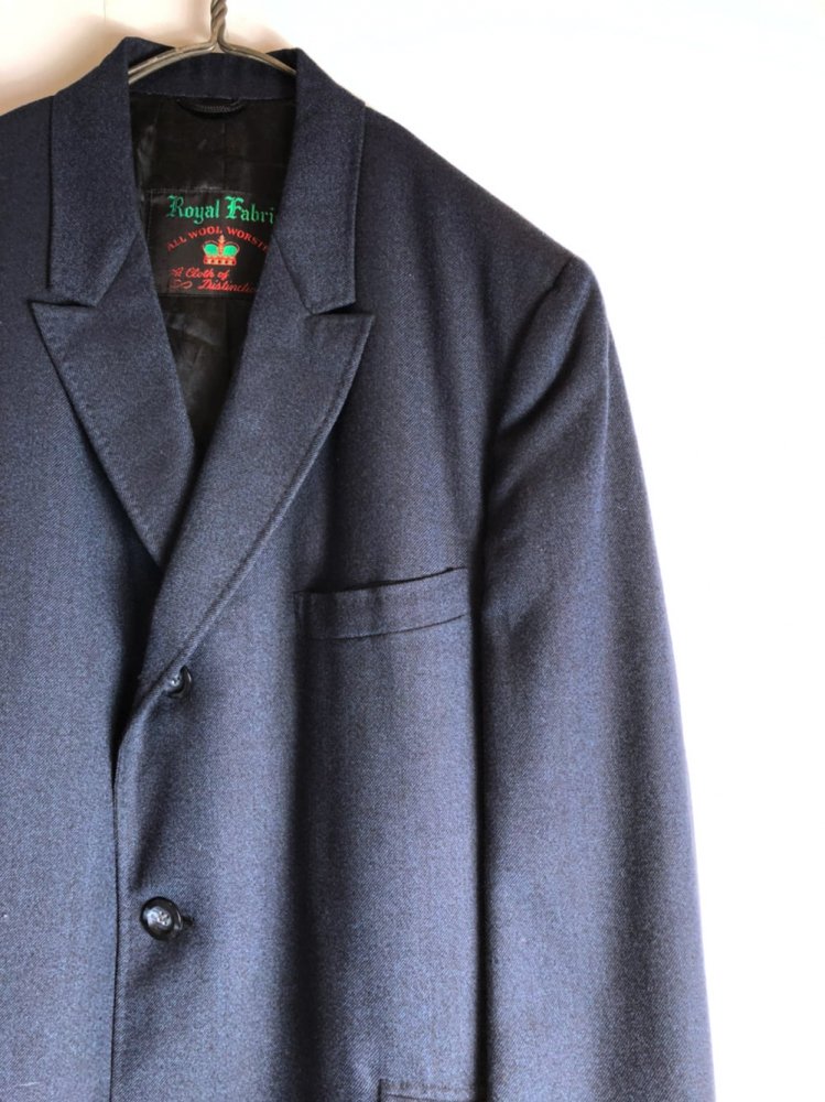 ヴィンテージ ギャバジン チェスターフィールドコート【1960's】【OAK】Vintage Wool Gabardine Chesterfield  Coat