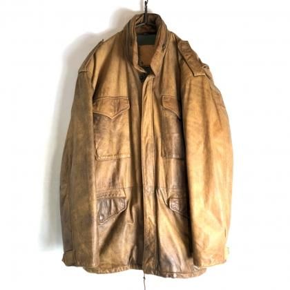 ΡM-65 ơ 쥶㥱åȡ1980'sVintage Leather Field Jacket