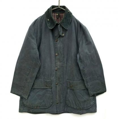  ΡХ֥BarbourۥܡBORDERۥơ å㥱åȡ1990'sVintage Waxed Jacket