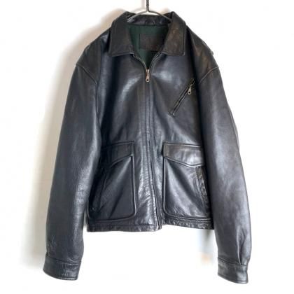  Ρơ ӥå륨å 쥶㥱åȡSt.Johns Bayۡ1990'sVintage Big Silhouette Leather Jacket