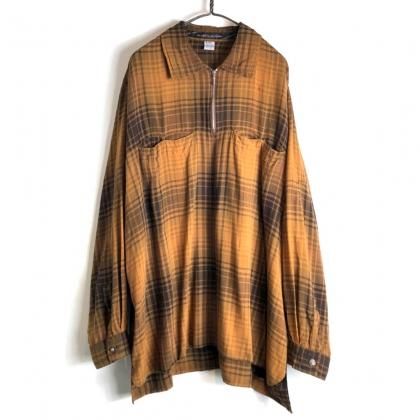  Ρơ ץ륪С 졼󥷥ġ1990'sVintage Pullover Rayon Shirt