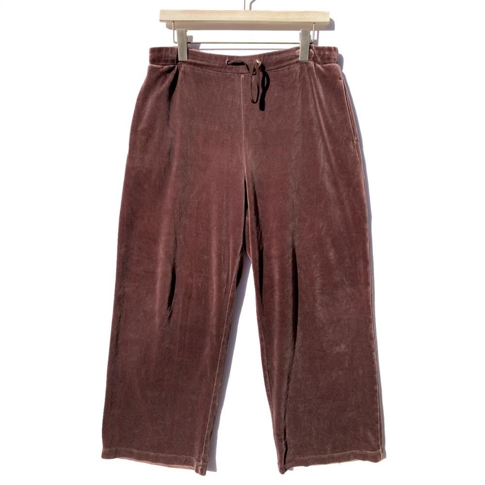 90s USA製 ベロアイージーパンツ ヴィンテージ古着 ヴィンテージ ベロア イージーワイドパンツ【1990's】Vintage Velour