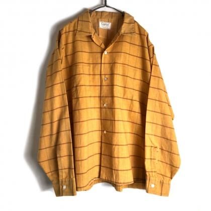  Ρơ ץ󥫥顼 åȥ󥷥ġCAMPUSۡ1960'sVintage Open Collar Cotton Shirt