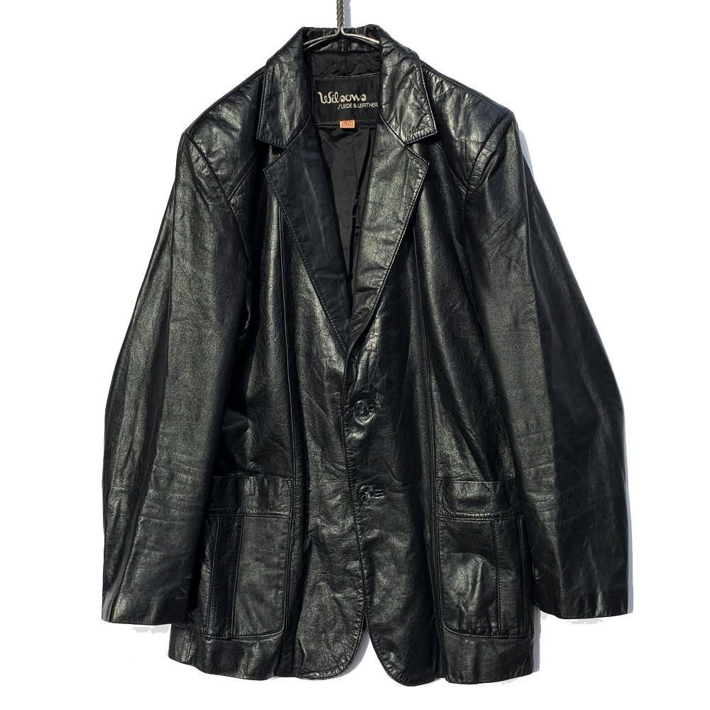 vintage leather single tailored jacket - beaconparenting.ie