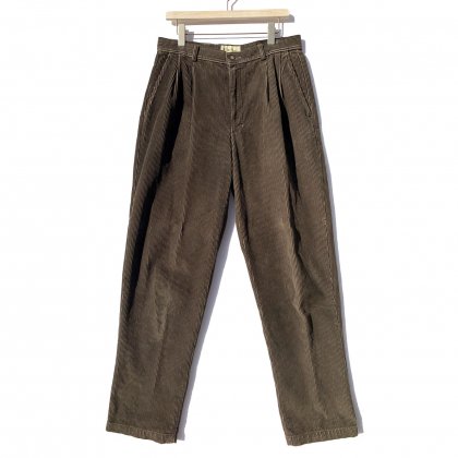  ΡǥХEddie Bauerۥǥ 2å ȥ饦 ѥġCotton-Fabric2-Tuck Corduroy Trouser