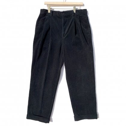  Ρơ ǥ 2å ȥ饦Cotton-FabricVintage 2-Tuck Corduroy Trouser