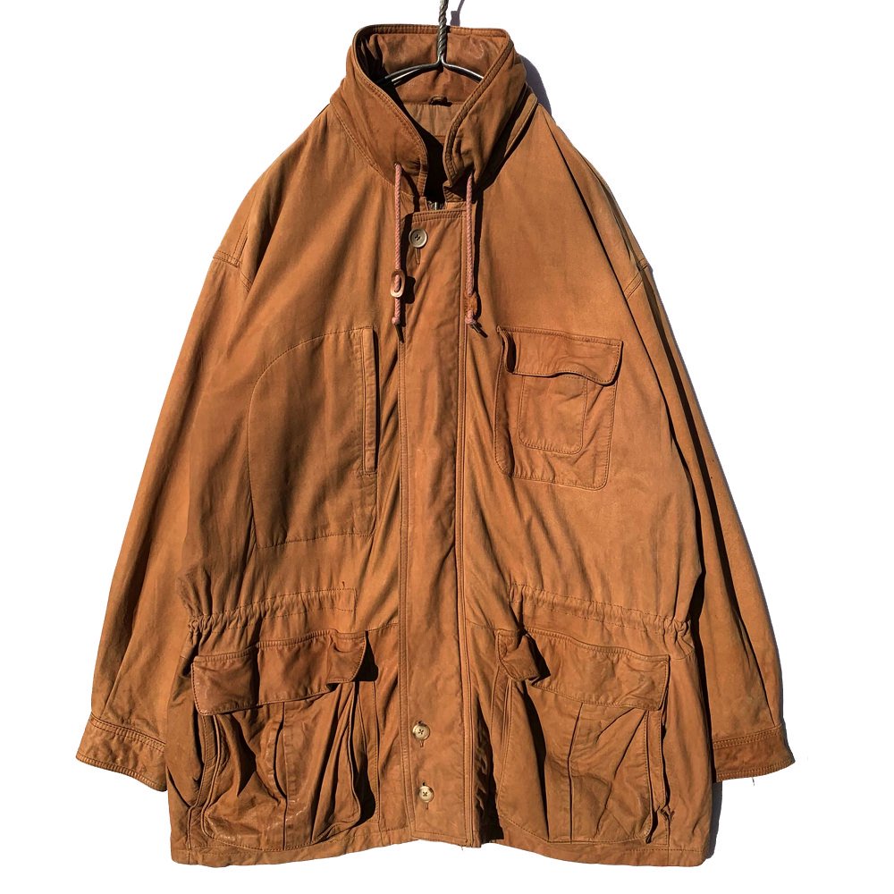 ヴィンテージ ヌバックレザージャケット M-65スタイル【1990s-】Vintage Nubuck Leather Jacket
