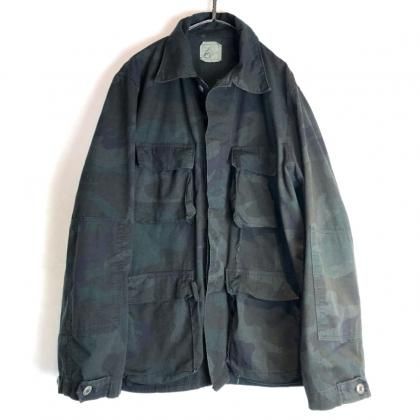  Ρ󥰥եƥ 㥱å ꡼եUS.ARMYۡ1980'sVintage Jungle Fatigue Jacket