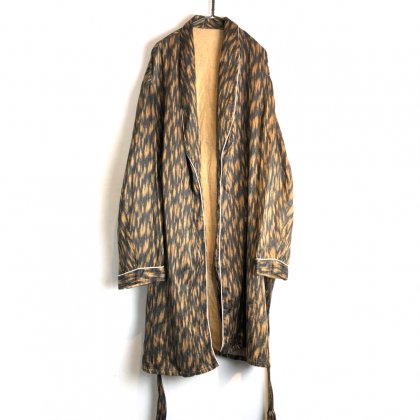 古着 通販　ユーロヴィンテージ レーヨンxコットン ガウン【1960's】EURO Vintage  Rayon Satin Robe