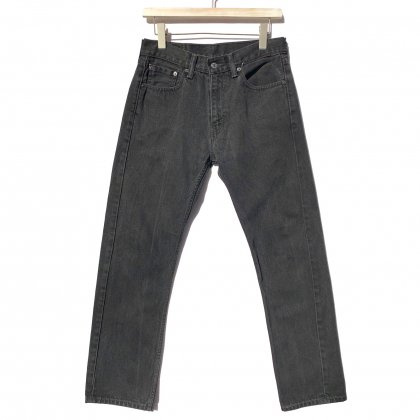  Ρ꡼Х 505 ֥åLevis 505-0260 Made in EgyptVintage Black Denim Pants W-30 L-32