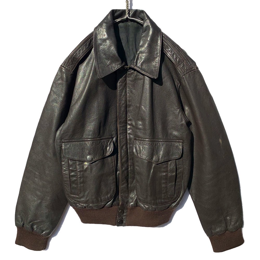 ヴィンテージ A-2タイプ フライト レザージャケット【1970s-】Vintage TYPE A-2 Leather Jacket