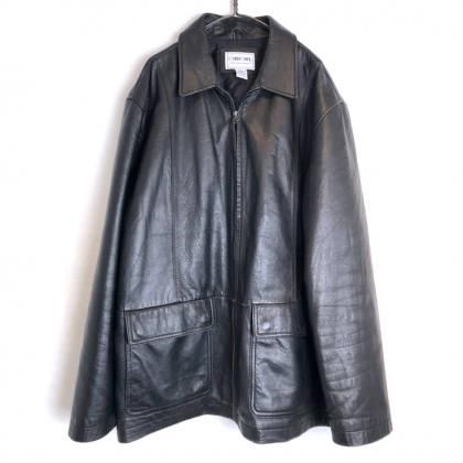  Ρơ ӥå륨å 쥶㥱åȡ1990'sVintage Big Silhouette Leather Jacket