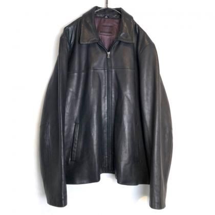  Ρơ ӥå륨å 쥶㥱åȡ1990'sVintage Big Silhouette Leather Jacket