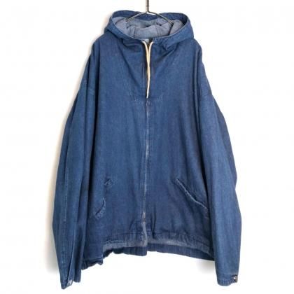  Ρơ ӥå륨å ǥ˥ѡ1980'sۡPROFITVintage Big Silhouette Denim Parka