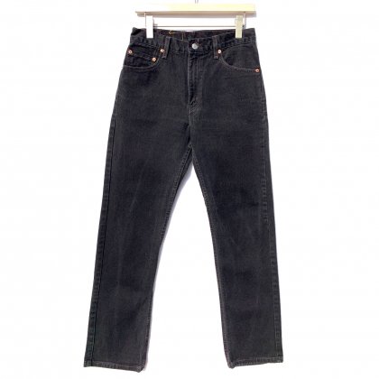  Ρ꡼Х 505 ֥åLevis 505-0260 Made in USAVintage Black Denim Pants W-30 L-32