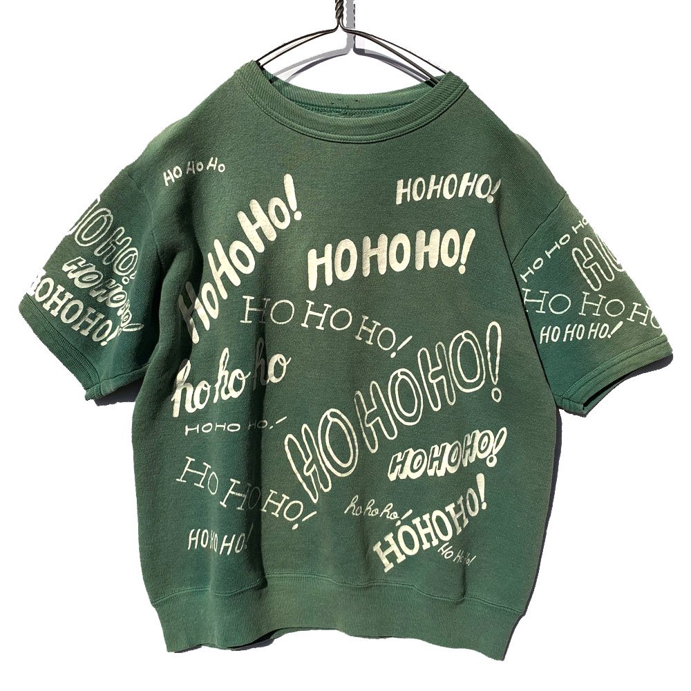 ショップリスト情報 60s VINTAGE SWEAT 半袖スウェット GREEN ワン