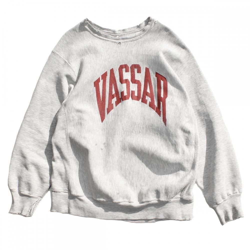 チャンピオン リバースウィーブ ヴィンテージ スウェット【Champion】【VASSAR】【1990's-】Silver GR