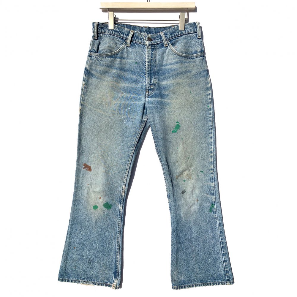 リーバイス 646【Levis 646-0217】ベルボトム デニム オレンジタブ【1980's】Vintage Denim Pants W-33  L-31