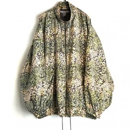  Ρơ 륯 ֥륾1980's-ۡROBERT STOCKVintage All Silk Zip Jacket