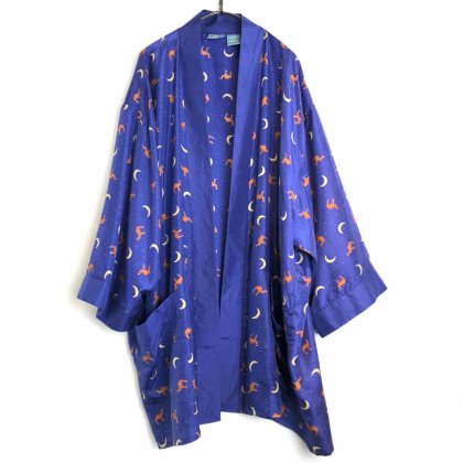  Ρơ 륯1990's-ۡCAMELVintage All Silk Short Robe
