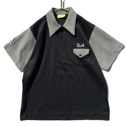  Ρ󥰥륤King Louie DOUBLE KNITۥơ ܡ󥰥ġ1970s-Vintage Bowling Shirt