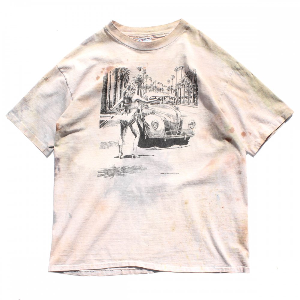 ヴィンテージ ホット ロッド T シャツ【BASH Brand X Production】【1988s-】