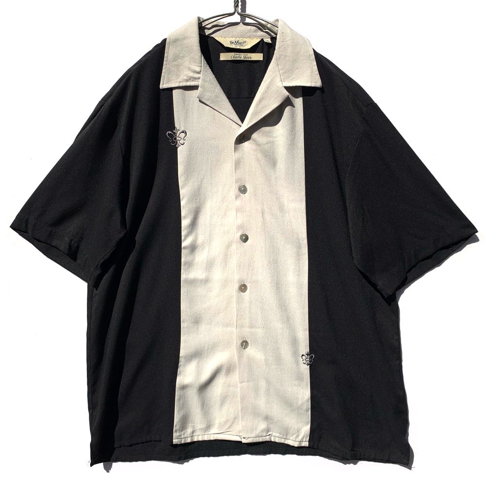 ダヴィンチ【Da Vinci】ヴィンテージ S/S オープンカラー レーヨンシャツ【1970s-】Vintage Rayon Shirt