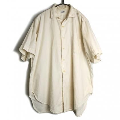  ΡޥϥåManhattanۥơ S/S åȥ󥷥ġ1950s-Vintage Short Sleeve Cotton Shirt
