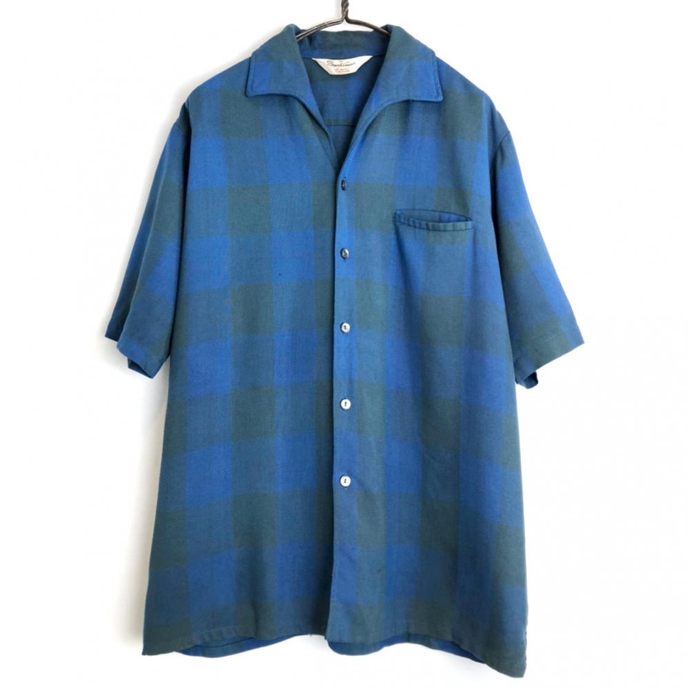 スポーツマン【Sportsman】ヴィンテージ S/S レーヨンシャツ【1960's】Vintage Short Sleeve Rayon Shirt